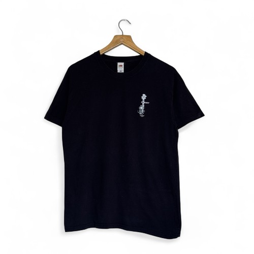 Fruit of the Loom T-Shirt Kraken Rum Design schwarz Gr. Medium