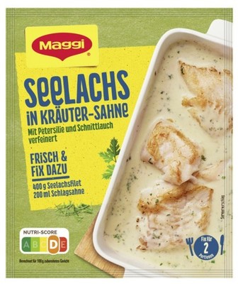 10x Maggi Fix Pollock in Herb Cream Spice Mix Condiment 33g-Ship from Germany!