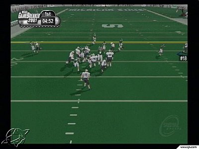NCAA GameBreaker 2001 (Sony PlayStation 2, 2000)