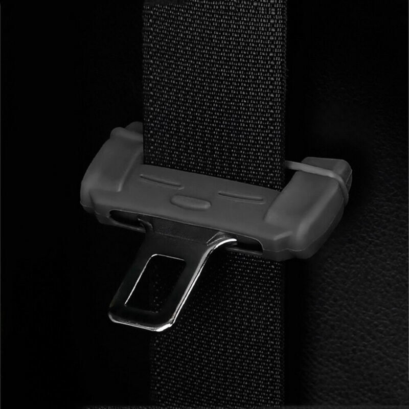 Car Seat Belt Buckle Silicone Cover Clip AntiScratch Car Interior