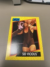 WCW WORLD CHAMPIONSHIP WRESTLING  1991 TRADING CARD #  26 SID VICIOUS