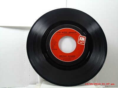 BRYAN ADAMS -(45)- STRAIGHT FROM THE HEART / ONE GOOD REASON - A&M