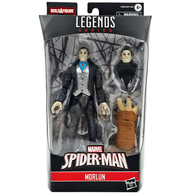 MORLUN FIGURE SPIDER-MAN MARVEL LEGENDS SERIES BUILD A ARMADILLO HASBRO BAF OVP