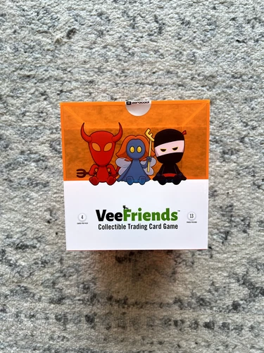 VeeFriends Series 2 Compete & Collect Trading Cards Box - Orange SEALED BOX