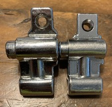 Classic Early Mk1 Mini Chrome N/ S Front And Rear Window Catches Used