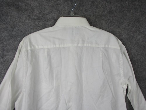 M Missoni Dress Shirt Mens 16 1/2 42 White Cotton French Cuff Pocket Collar - Picture 12 of 18
