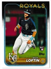 2024 Topps Baseball Series 2 #506 Nick Loftin RC - Kansas City Royals