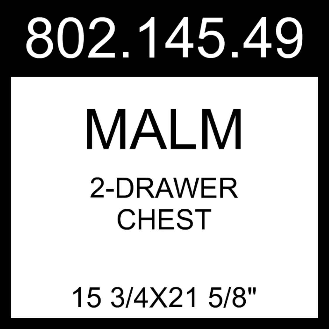 Malm drawer dimensions outlet