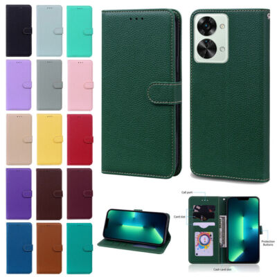 Handyhülle Candy Leder Brieftasche für OnePlus Nord N200 N20 N10 CE 2 5G 1+ 10 Pro