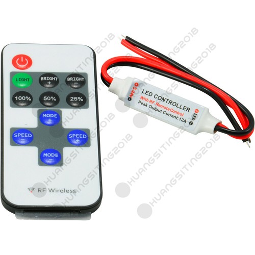 5-24V Remote Control w/ Strobe Flash For Car or Bulbs or Household LED Strip - Imagen 3 de 6