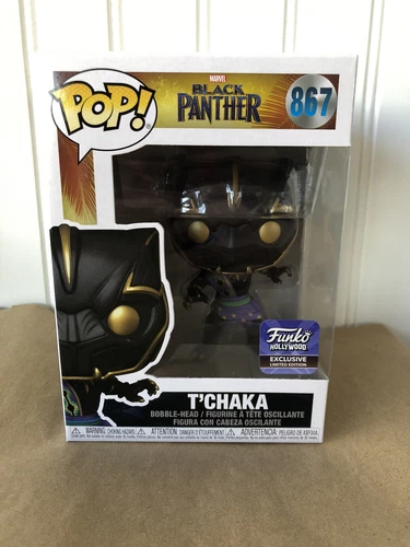 Funko Pop Marvel Black Panther T'chaka Hollywood Exclusive 867 NIB