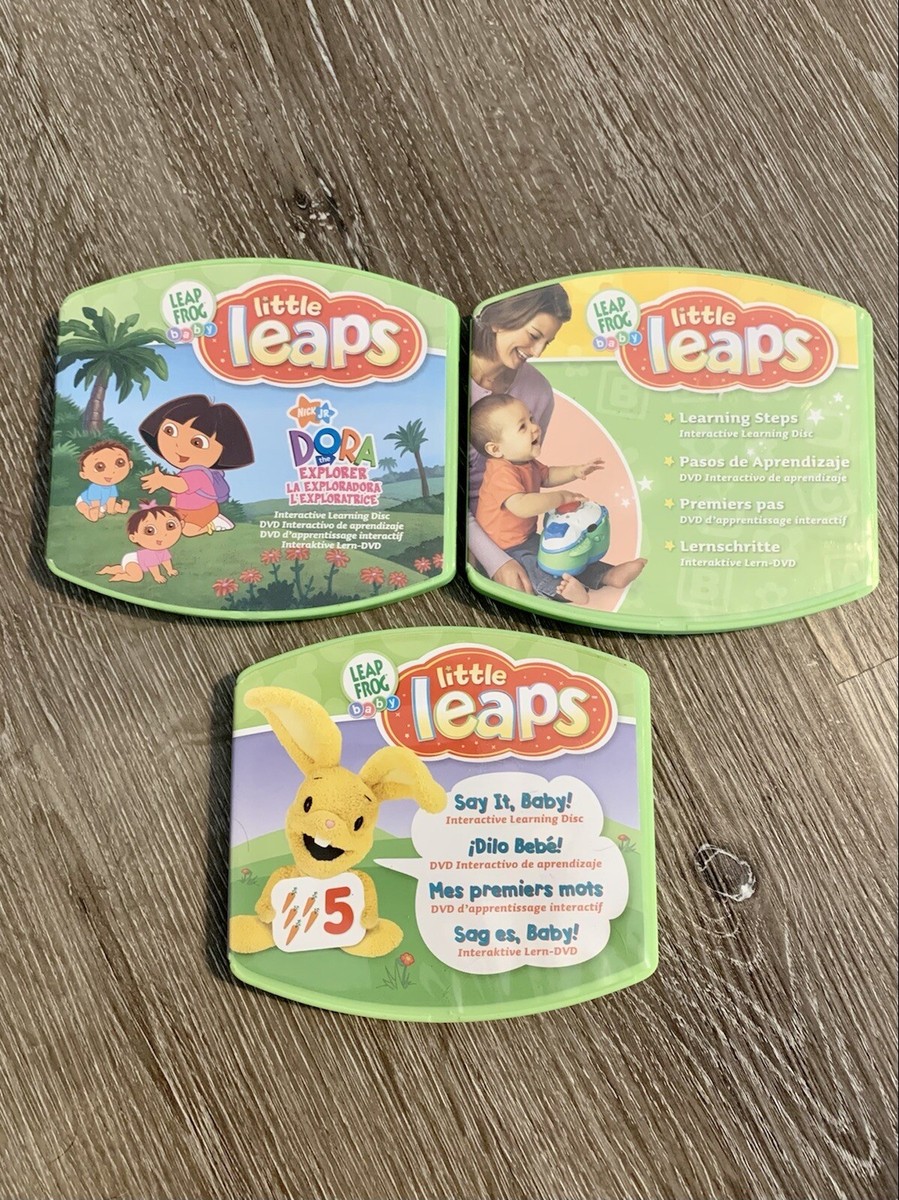 LeapFrog Baby Little Leaps Dora The Explorer Learning Steps DVD