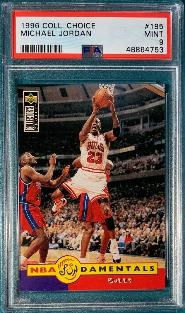 1996 Collector's Choice Basketball #195 Michael Jordan NBA 1996 Collector's Choice Basketball #195 Michael Jordan NBA