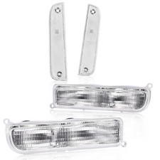 Fit For 97-01 Jeep Cherokee Xj Clear Bumper Lights Signal Corner Turn Lamps Fit For 97-01 Jeep Cherokee Xj Clear Bumper Lights Signal Corner Turn Lamps