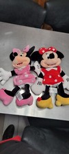 Disney Store Minnie Mouse Plushes 15" Lot Of 2 
