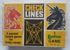 Check Lines Vintage Game, made in Australia by Moldex, 1970