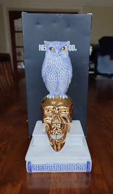 NEIGHBORHOOD Japan Blue Booze Owl CE - Incense Chamber Holder