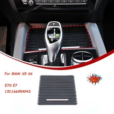 Front Console Cup Holder Roller Blind Cover Kit For BMW X5 X6 E70 E7151166954943