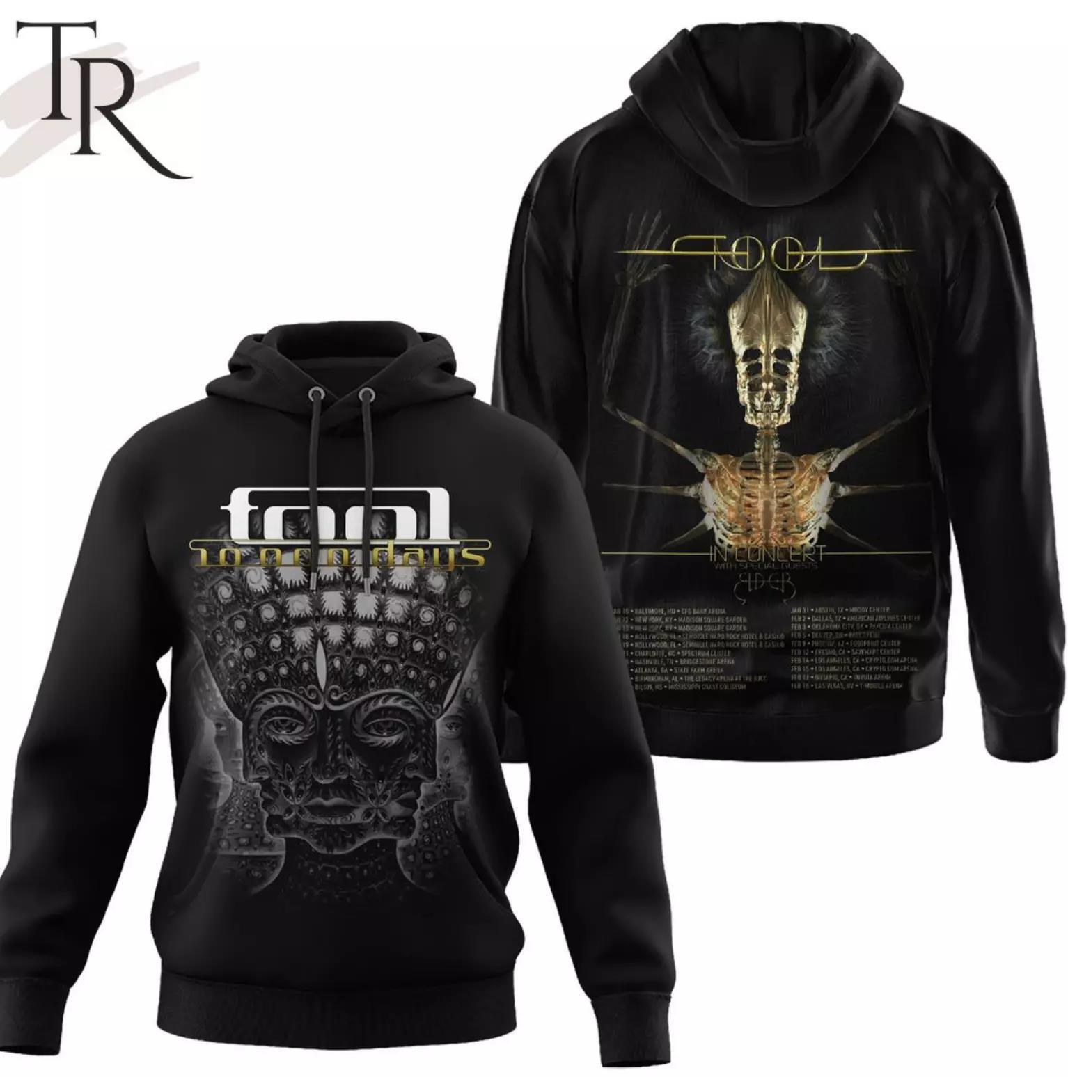 Tool Band In Concert With Special Guests Hoodie 3D Hoodie 3d - all printed