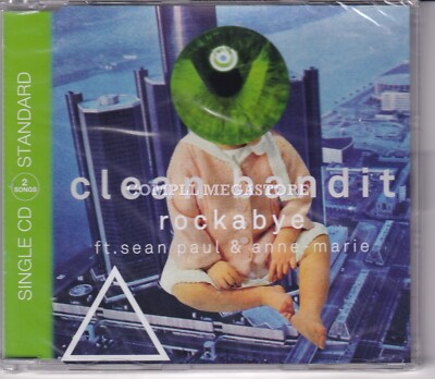 CLEAN BANDIT feat. SEAN PAUL & ANNE-MARIE - ROCKABYE / NEW & SEALED 2016 CD Sgl