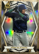 2022 Bowman Invicta Noelvi Marte #BI-21 Seattle Mariners Reds ⚡️