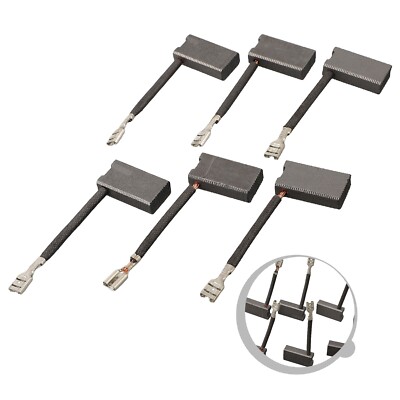 Carbon Brush Set 38102802 38102808 for DW368 DW708 Mitre Saw Pack of 6