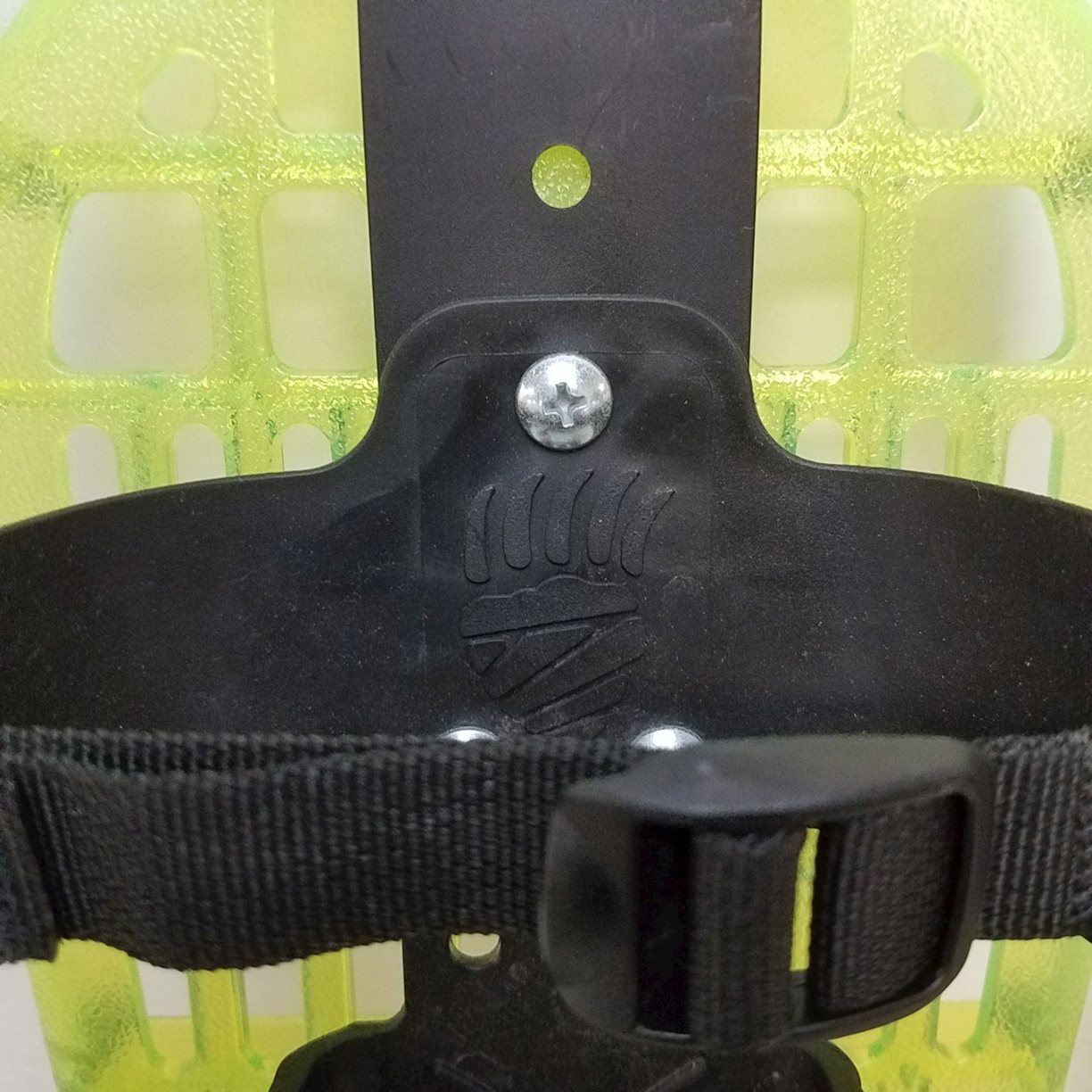 Set of LL Bean Lime Green Little Bear Cubs Children's Plastic Snowshoes