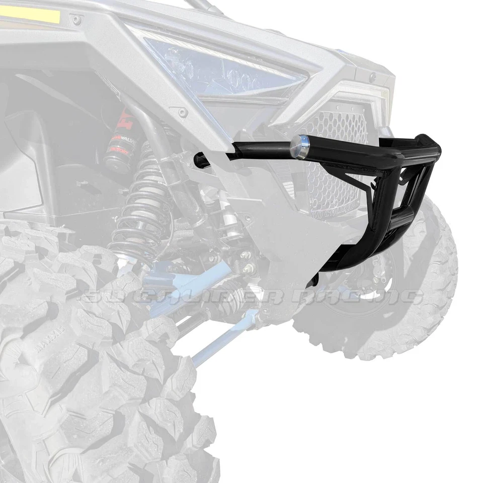 Parachoques delantero tubular de acero Polaris RZR PRO XP Pro Race hecho en EE. UU. NEGRO capa en polvo Foto 4 de 4