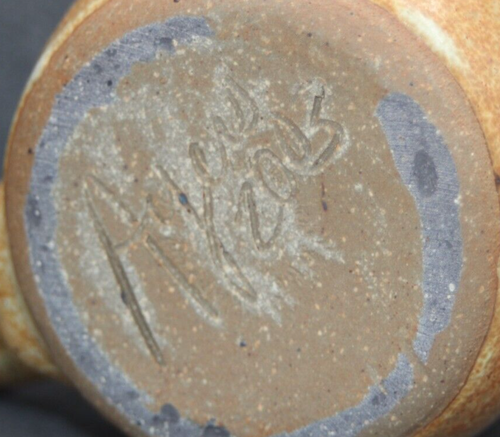 Tazza/tazza WUIS/WIPA radio gres ceramica smaltata firmata 2003 - Foto 7 di 7