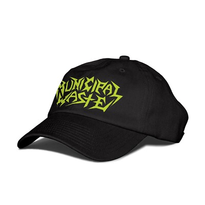 Municipal Waste ''Logo'' Baseball Cap - NEU OFFIZIELL