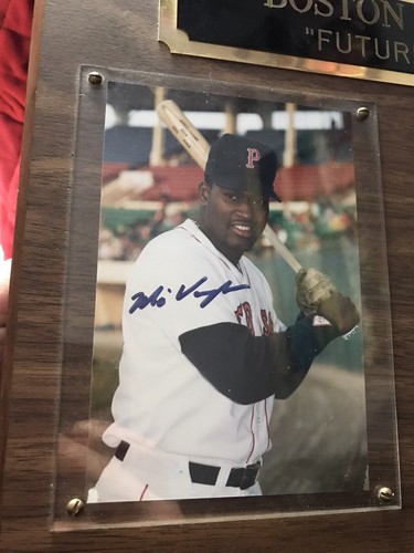Rookie Mo Vaughn autograph Plaque - Picture 6 of 6