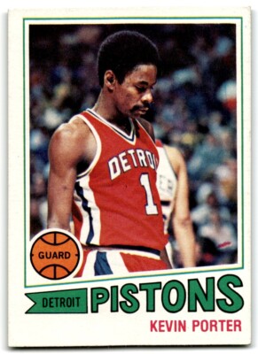1977-78 Topps Kevin Porter .  Detroit Pistons #16