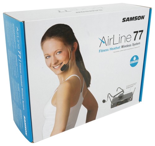 Samson AirLine 77 Wireless AH7-Qe Fitness Spin Headset Microphone Mic System-K6 - Picture 10 of 10