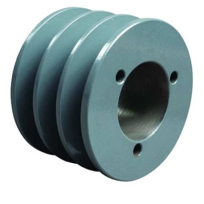 Zoro Select 3V3153 1/2 In To 1-5/8 In Quick Detachable Bushed Bore 3 Groove