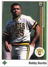 1989 Upper Deck Bobby Bonilla Pittsburgh Pirates #578