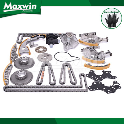 Timing Chain Kit Water Pump Fit 08-09 Audi A4 3.2L DOHC AUK BKH BYU