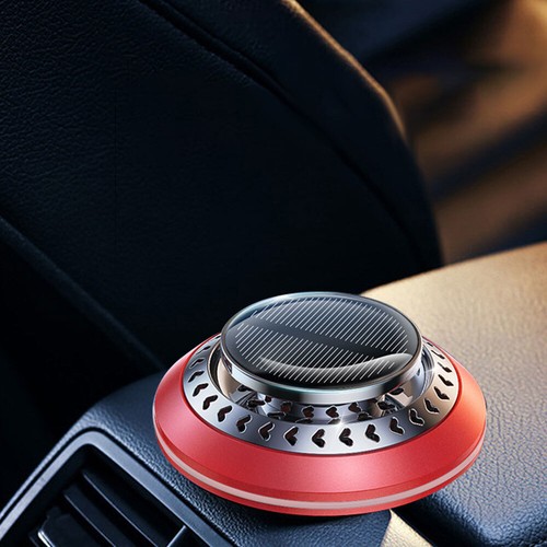 Solar Powered Air Freshener Car UFO Fragrance Diffuser Ornament Essential Oil GT - Picture 6 of 19