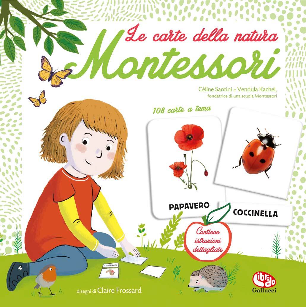 Libri Céline Santini / Vendula Kachel - Le Carte Della Natura Montessori. Con Ga