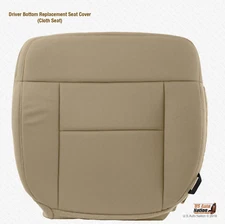 2006 2007 Ford F150 Base XL Driver Side Bottom Tan Cloth Replacement Seat Cover