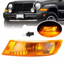 Front Driver Side Turn Signal Light w/Bulb For Jeep Liberty 2005-07 #55156767AE