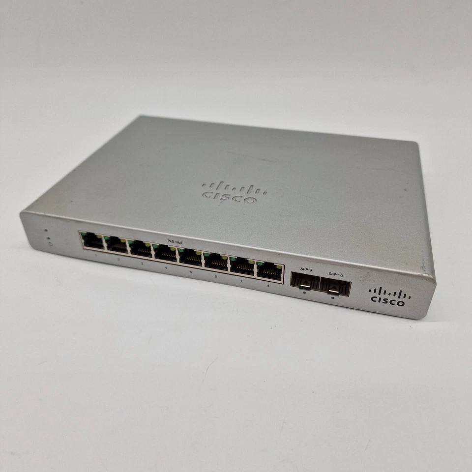 Cisco Meraki Ms120-8LP Cloud Managed Gigabit Switch - UNCLAIMED - Image 2 of 4
