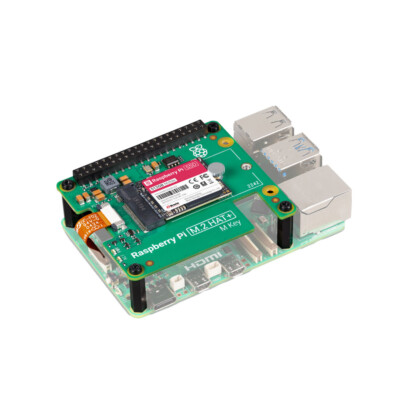 Raspberry Pi SSD Kit 512GB SC1676 | NVMe M.2 SSD with M.2 HAT+ for Pi 5