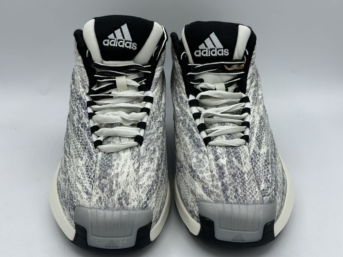 adidas Kobe Crazy 1 Snakeskin White Black Mamba GY2405 Men's adidas Kobe Crazy 1 Snakeskin White Black Mamba GY2405 Men's