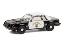CALIFORNIA HIGHWAY PATROL 1982 FORD MUSTANG SSP 1/64 scale DIECAST CAR