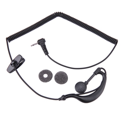 2.5mm Plug Headset Earphone Earpiece 1 Pin for GP2000 ICOM IC-U16 - Zdjęcie 4 z 4
