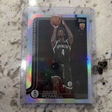 2025-26 Topps Flagship Basketball #222 Drake Powell Rookie Rainbow Foil RC Nets