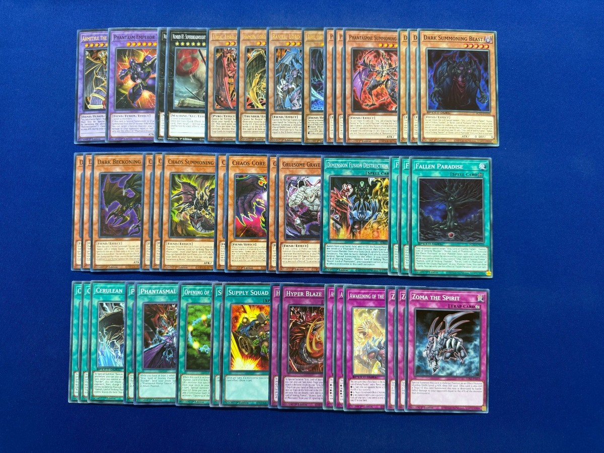 Yu-Gi-Oh! GX - Kagemaru's Complete Sacred Beast (Uria Raviel Hamon) Deck | eBay Yu-Gi-Oh! GX - Kagemaru's Complete Sacred Beast (Uria Raviel Hamon) Deck | eBay