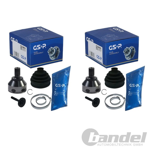 2X GSP Antriebswellengelenk Satz Radseitig Passend FüR Ford C-MAX Focus Volvo C7-image