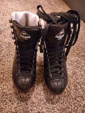 Jackson Ultima 453 Black Figure Ice Skates 3, Mark 1 Blades, 8/13
