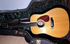 Acoustic Guitar Collings D-2H Model Natural Made in 1999 with Hard Case